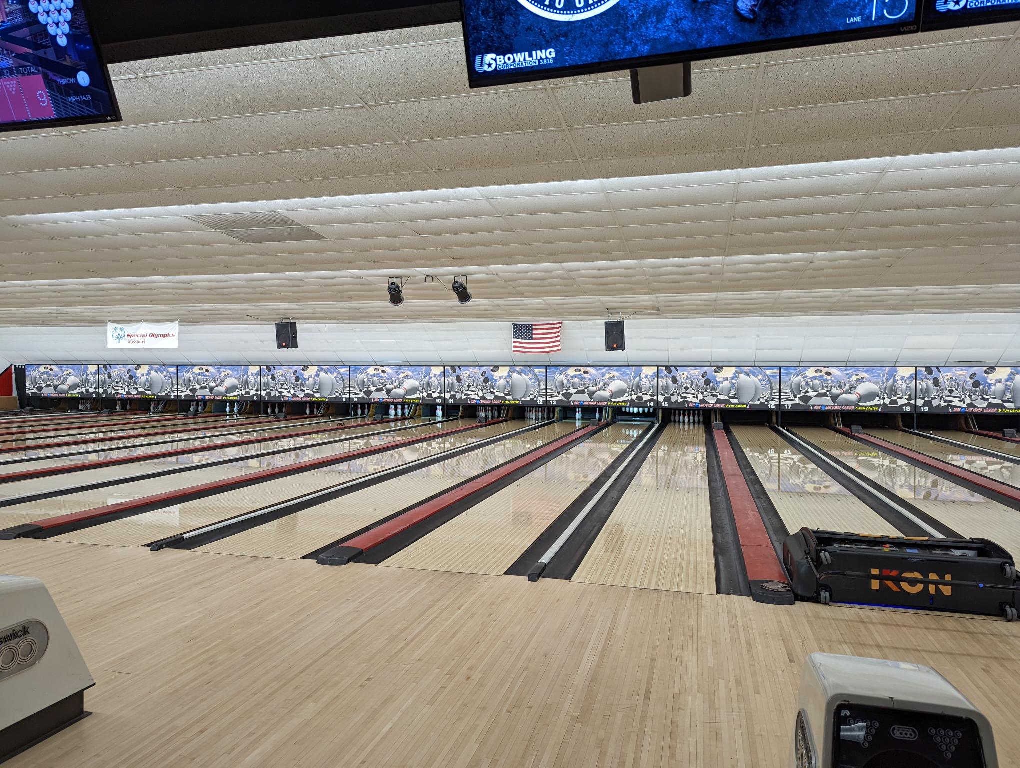 Bowling lanes
